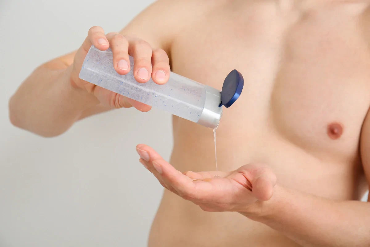 Gel douche biphasé